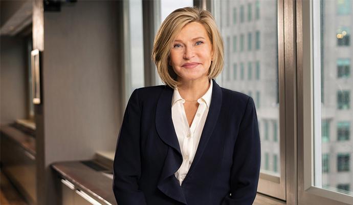 A portrait of Tracy Robinson, CEO of CN Rail