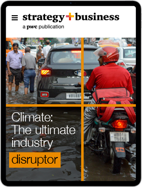 Cover of the November 2023 issue of strategy+business